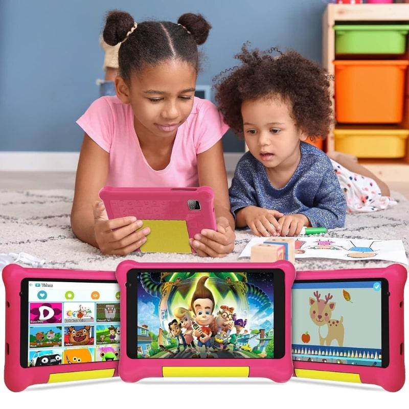 Tablette pour enfant  FunTablet™ Tablette de marque PRITOM, 7 Pouces – Ma  FamilyDen