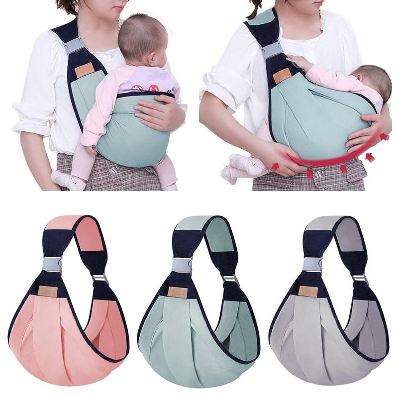 Porte bébé ergonomique gris 0-36 mois | babyDeer™