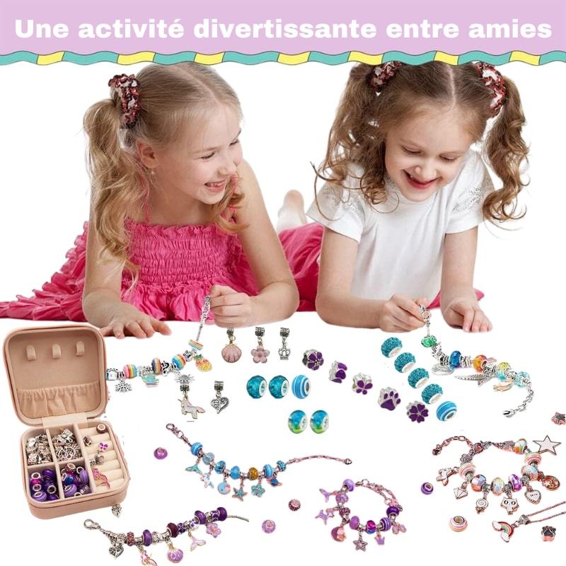 Ensemble de Bijoux | CharmCraft™ Kit Créatif de breloques - Ma FamilyDen