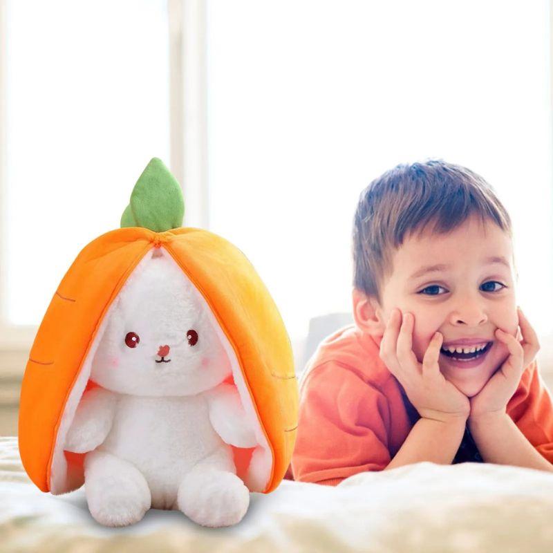 peluche-lapin-orange