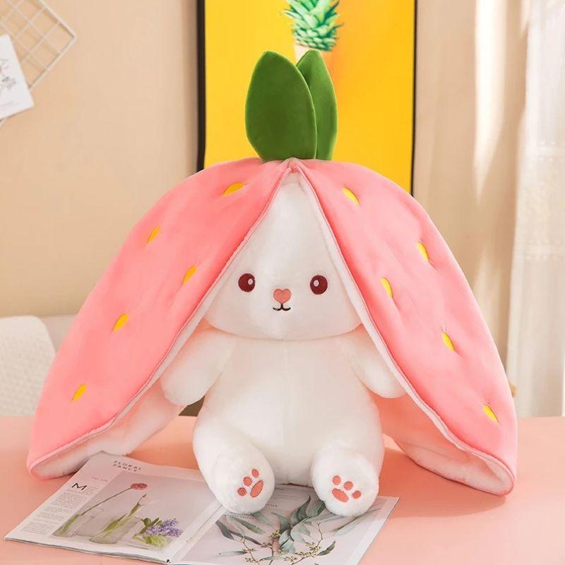 peluche-lapin-strawberry